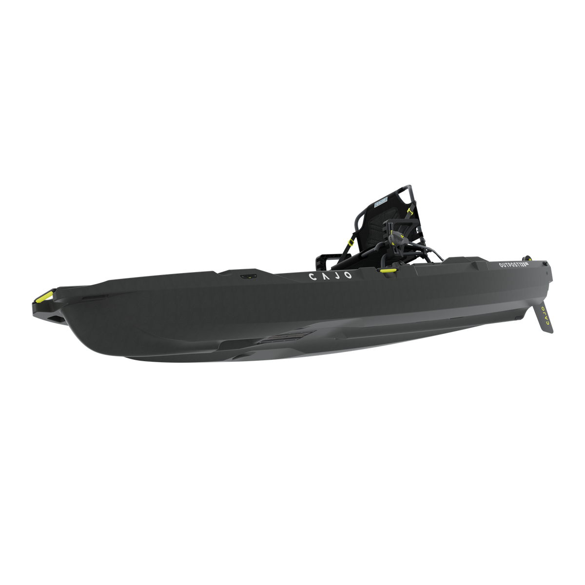 Outpost 128 PDL in Carbon Gray, hull only, under side