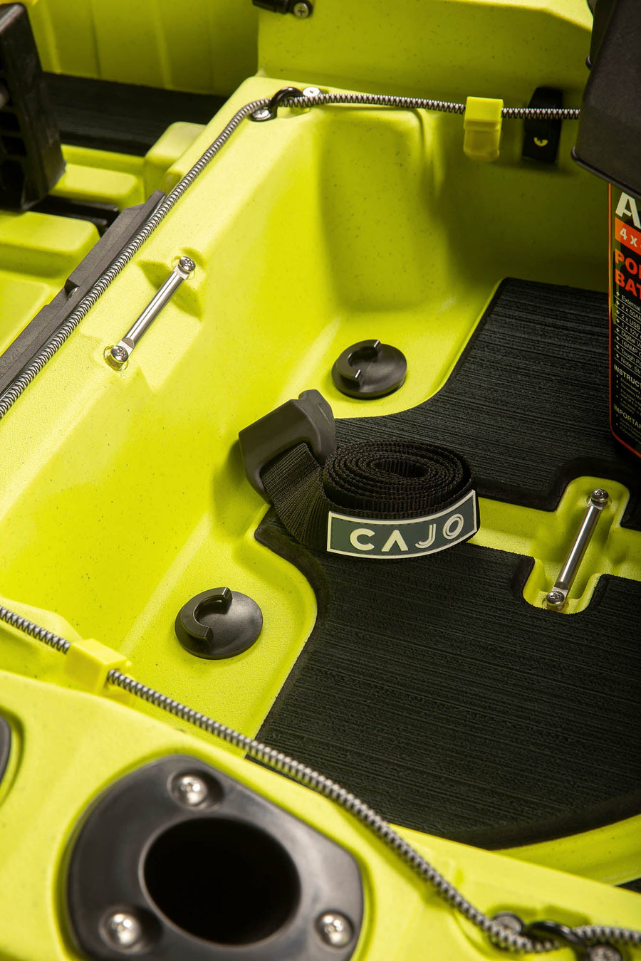 battery box mount and strap
